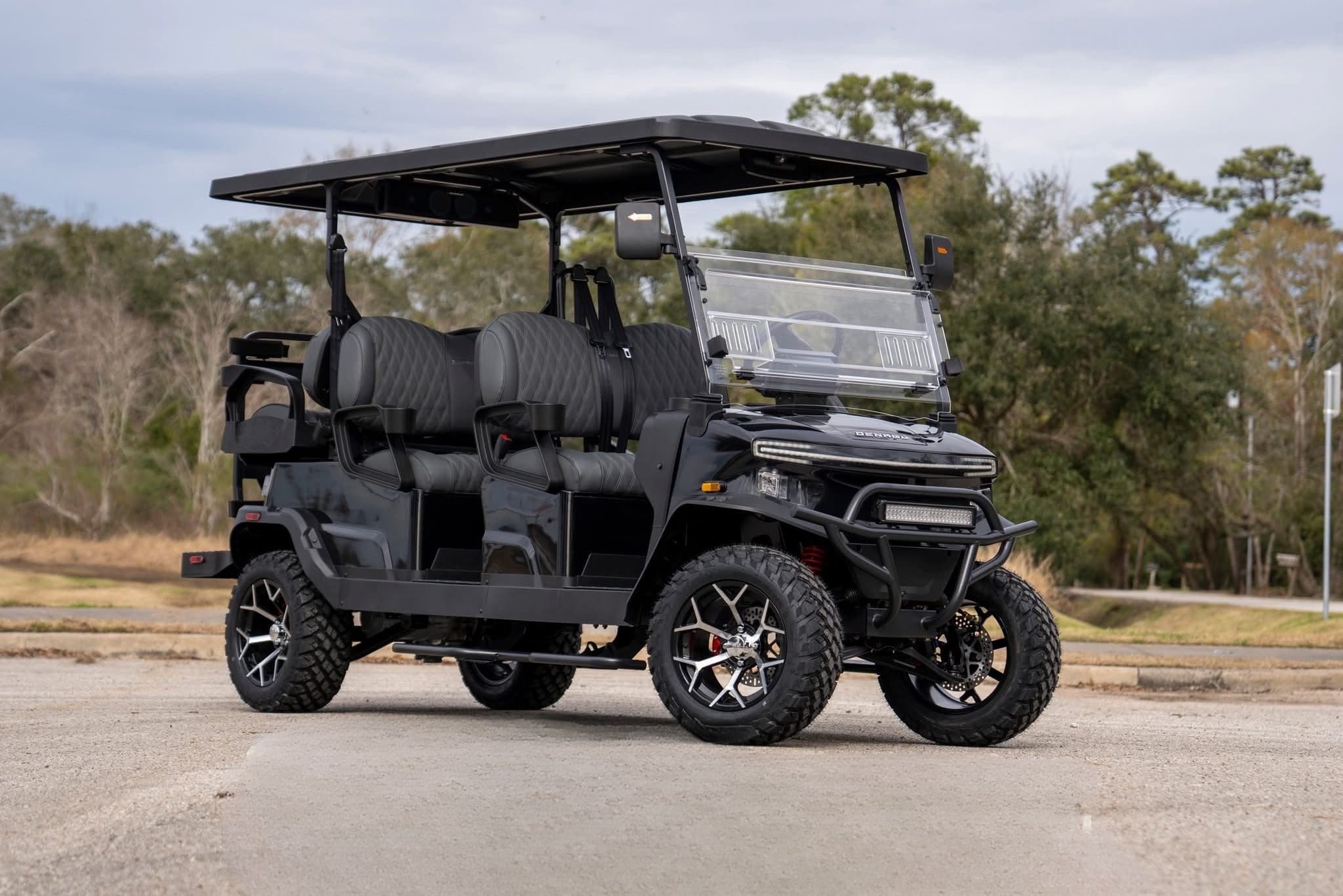 Denago EV Nomad XXL 6 Passenger LSV Golf Cart - Image 1