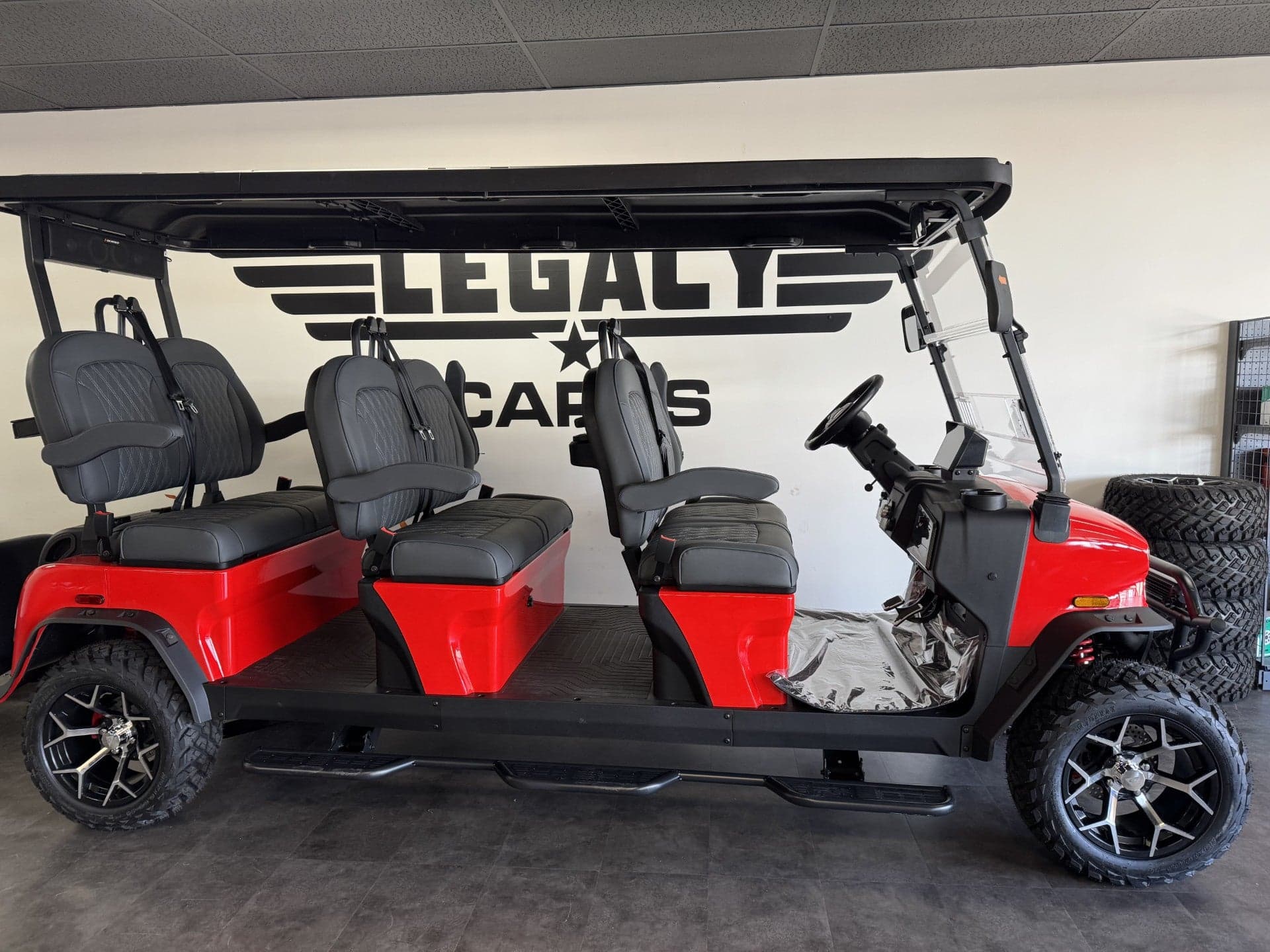 2025 Denago Rover XXL 6 Passenger LSV/Golf Cart - Image 1